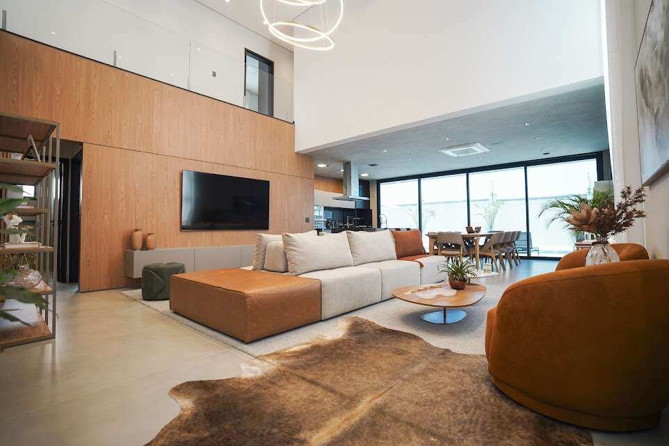  - CASA  CONDOMÍNIO ALPHAVILLE NOVA ESPLANADA 1  4 SUÍTES